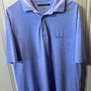 Men’s Greg Norman XL Play Dry Blue Polo